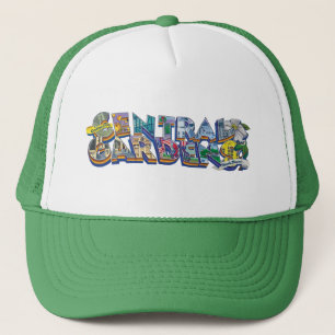 Central Gardens Mural Trucker Hat Truckerkappe