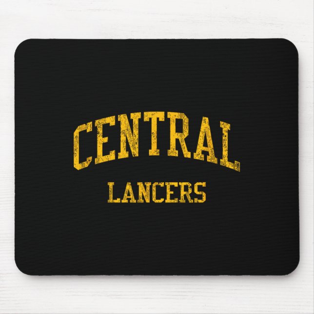 Central High School Hs Philadelphia Grafik Kunst Mousepad (Vorne)