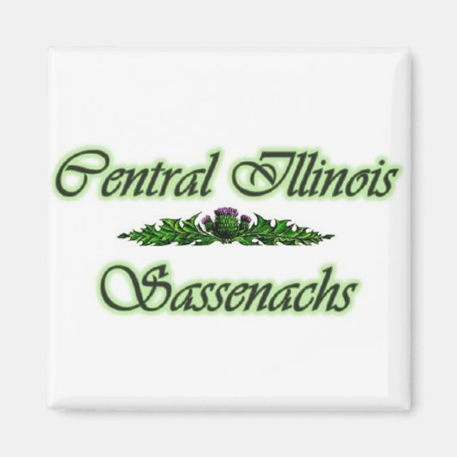 Central Illinois Sassenachs Magnet! Magnet (Vorne)