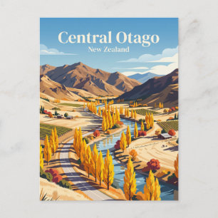 Central Otago Neuseeland Postkarte
