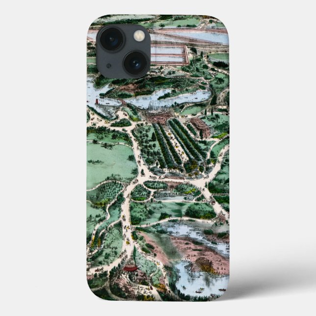 CENTRAL PARK, 1860 Case-Mate iPhone HÜLLE (Rückseite)
