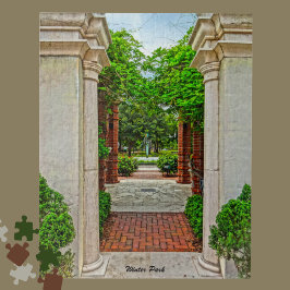 Central Park Architecture Winter Park Florida Puzzle