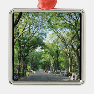 Central Park: Dichterweg im Sommer Ornament Aus Metall