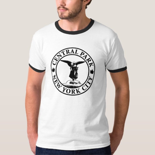 Central Park-Engel T-Shirt (Vorderseite)