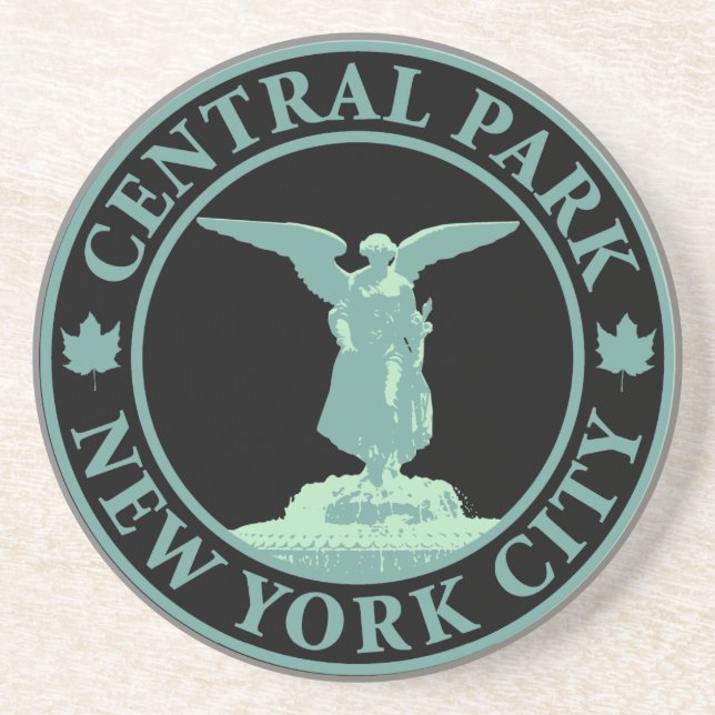 Central Park-Engel Untersetzer (Vorne)