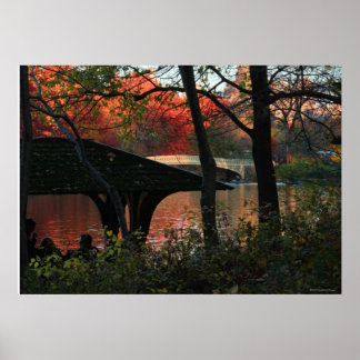 Central Park: Gespräche über die Bow Bridge Poster