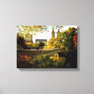 Central Park-Herbst - New York City Leinwanddruck