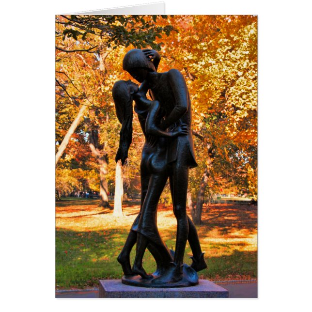 Central Park Herbst: Romeo & Julia Statue 02 (Vorne)