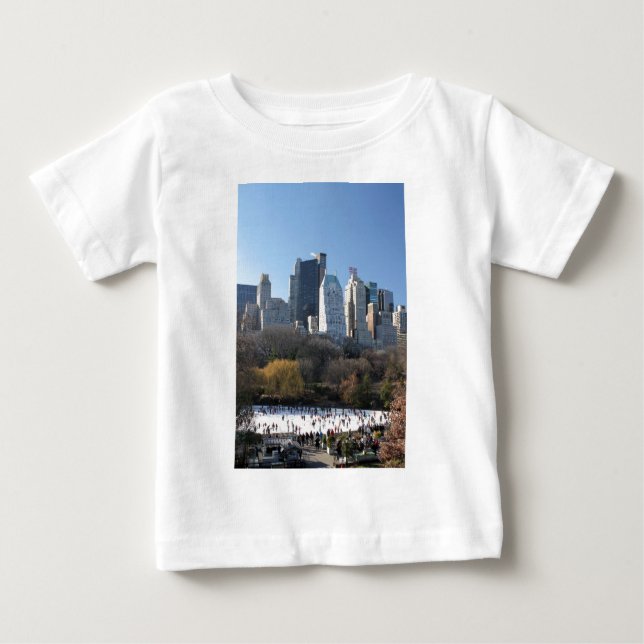 Central Park Ice Rink Baby T-shirt (Vorderseite)
