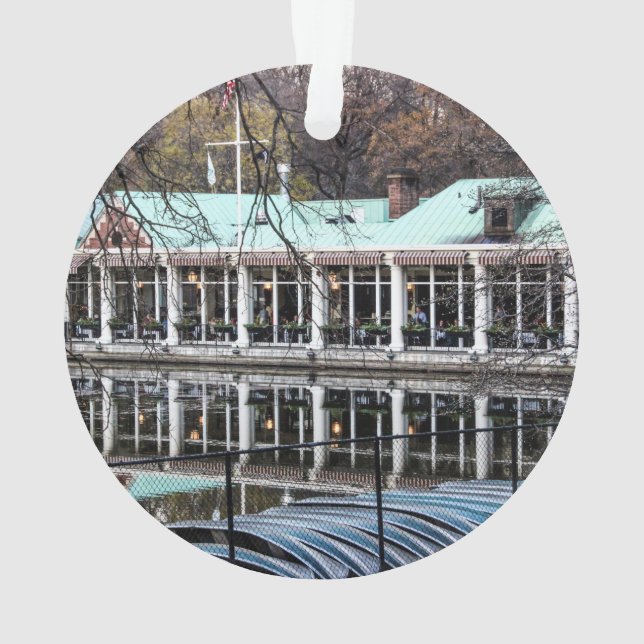Central Park Loeb RestaurantBoathouse Ornament (Rückseite)
