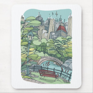 Central Park   New York City, NY Mousepad