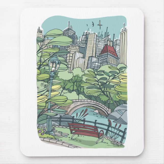 Central Park | New York City, NY Mousepad (Vorne)