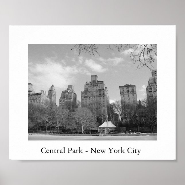 Central Park - New York City Poster (Vorne)
