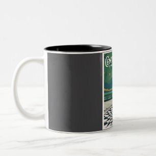 Central Park New York Reise Zweifarbige Tasse