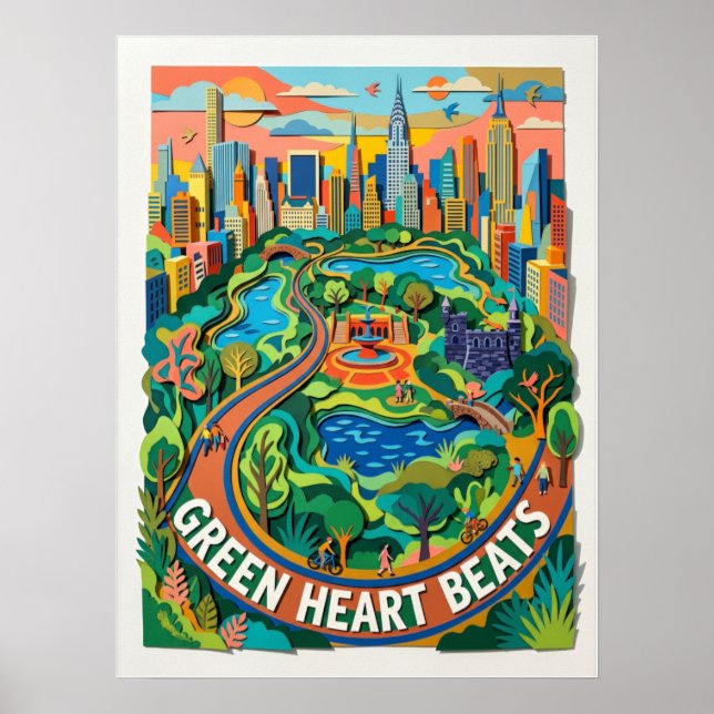 Central Park Poster Manhattan (Vorne)