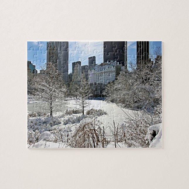 Central Park-Puzzle New York City Manhattan Puzzle (Horizontal)