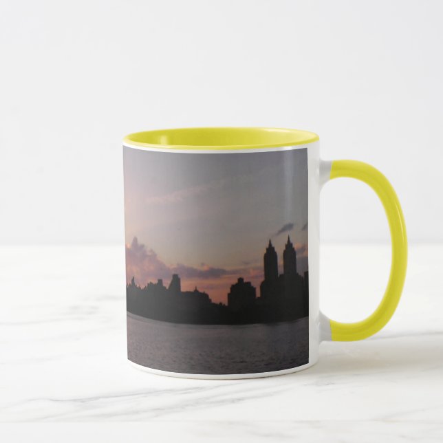 Central Park-Reservoir, NYC Tasse (Rechts)