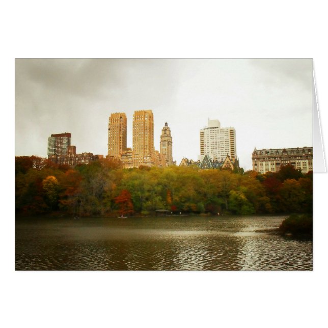 Central Park Skyline, New York City (Vorderseite (Horizontal))