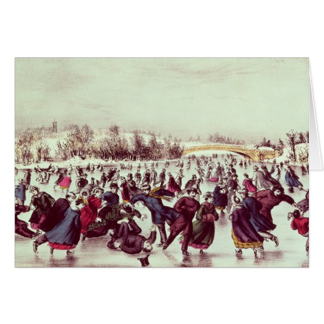Central Park, Winter: Der Skaten-Karneval (Vorderseite (Horizontal))