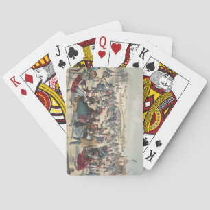 Central Park, Winter. Der Skaten-Teich New York Spielkarten