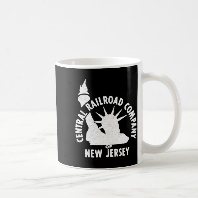 Central Railroad Of New Jersey _1  Kaffeetasse (Rechts)