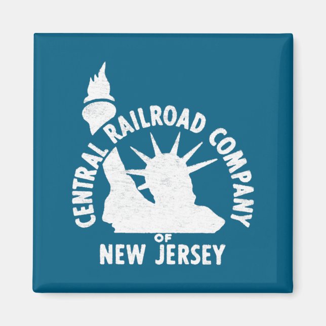 Central Railroad Of New Jersey _1  Magnet (Vorne)
