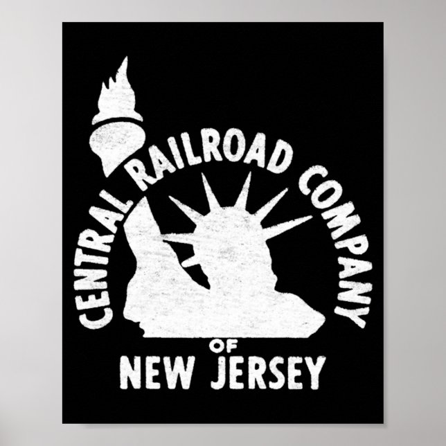 Central Railroad Of New Jersey _1  Poster (Vorne)