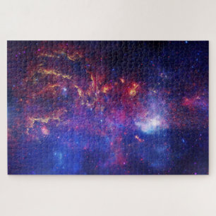 Central region of our Milky Way Space Puzzle