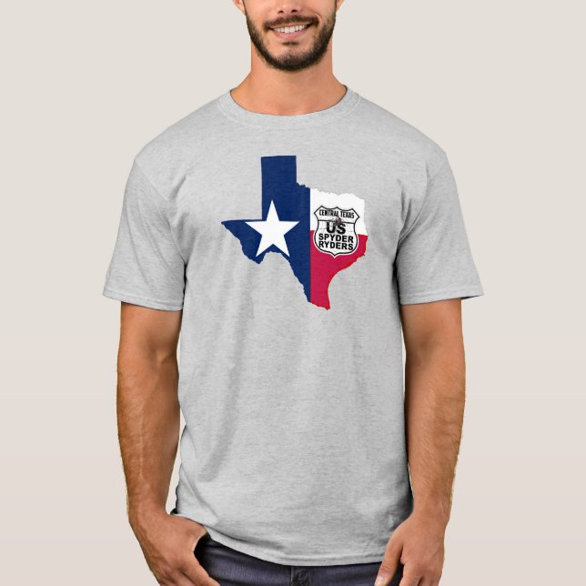 Central Texas Chapter - Staat Texas RWB T-Shirt (Vorderseite)