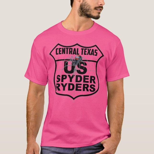 Central Texas Kapitel - Logotransparenz T-Shirt (Vorderseite)