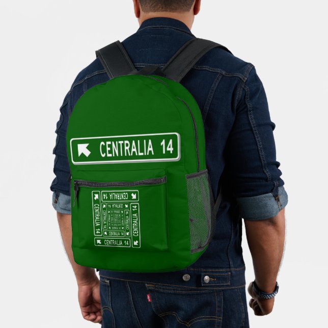 Centralia PA Bedruckter Rucksack (Insitu (Modell))