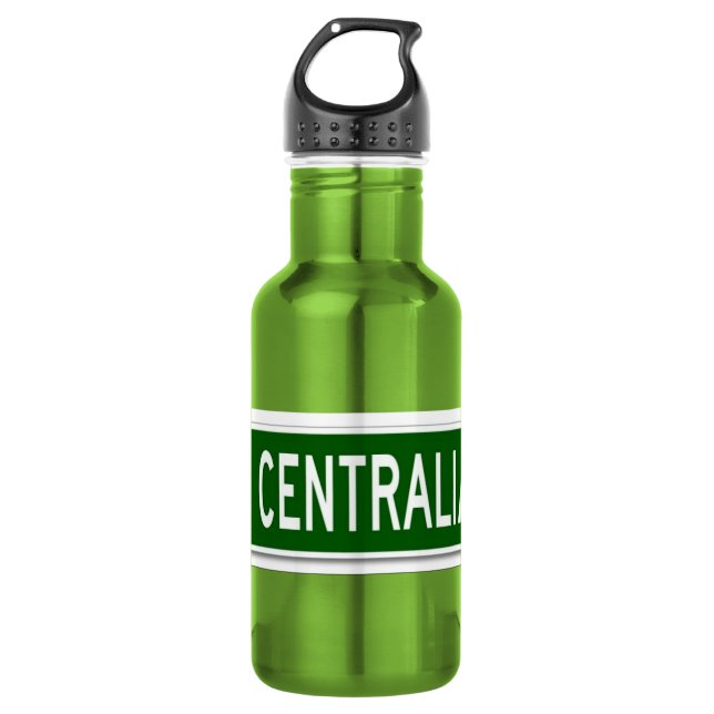 Centralia PA Edelstahlflasche (Vorderseite)