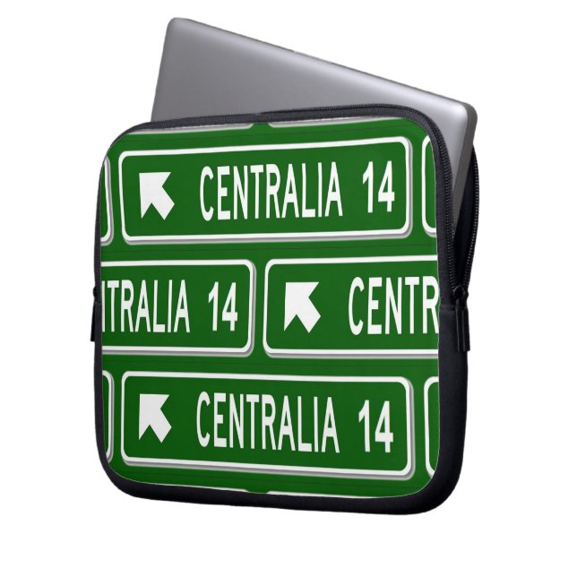 Centralia PA Laptopschutzhülle (Vorderseite Links)