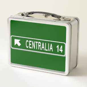 Centralia PA Metall Brotdose