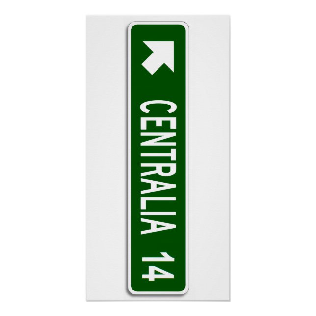 Centralia PA Poster (Vorderseite)