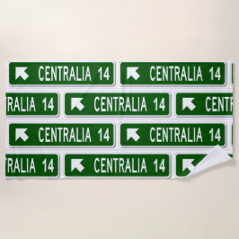 Centralia PA Strandtuch