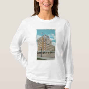 Centralia, WA - Ansicht des Hotels Lewis-Clark T-Shirt