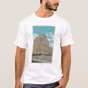 Centralia, WA - Ansicht des Hotels Lewis-Clark T-Shirt