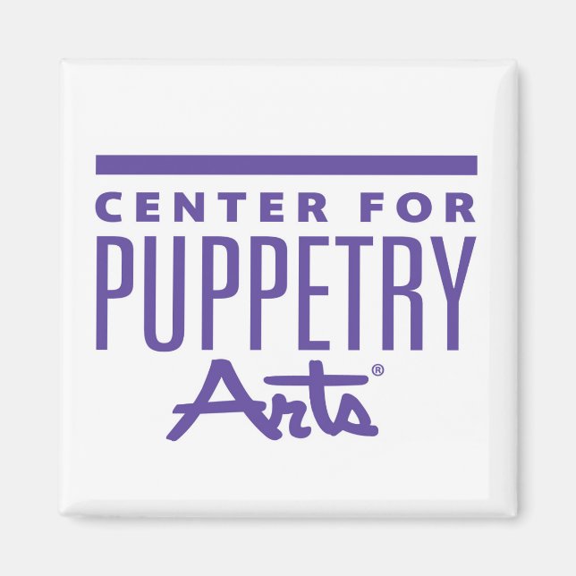 Centre for Puppetry Arts Magnet (White) (Vorne)