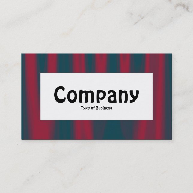 Centre Label - Drapery 02 Visitenkarte (Vorderseite)