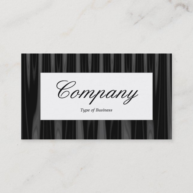 Centre Label - Drapery 08 Visitenkarte (Vorderseite)