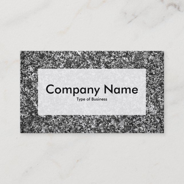 Centre Label v3 - Granit 01 Visitenkarte (Vorderseite)