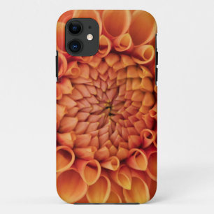 Centre Orange Dahlia Blume Case-Mate iPhone Hülle
