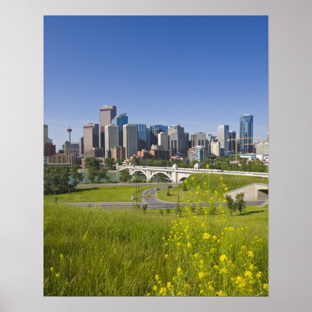 Centre St Bridge and Downtown Calgary, Alberta, 2 Poster (Vorne)