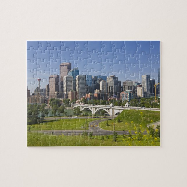 Centre St Bridge and Downtown Calgary, Alberta, Puzzle (Horizontal)