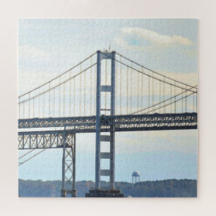 Centre Tower Maryland Bay Bridge Jigsaw Puzzle