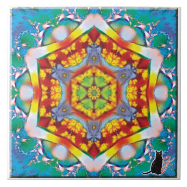 Centris Kaleidoscope Tile Fliese (Vorderseite)