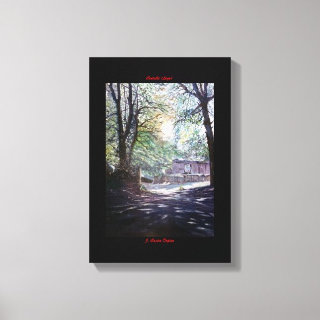 Centulle (Lugo) Leinwanddruck (Vorderseite)