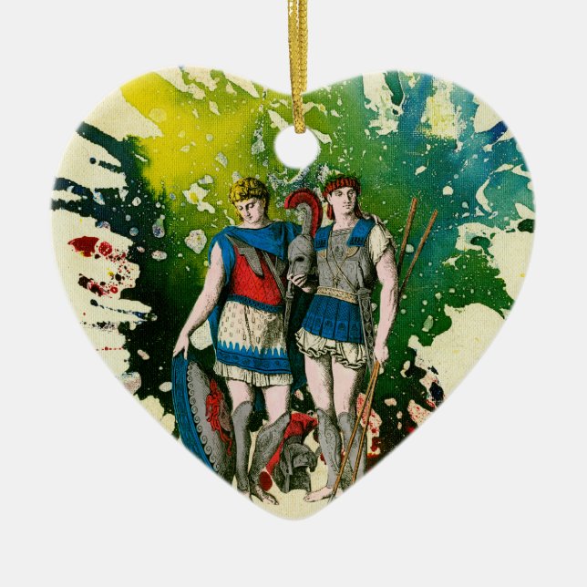 Centurians von Michael Moffa Keramik Ornament (Vorne)