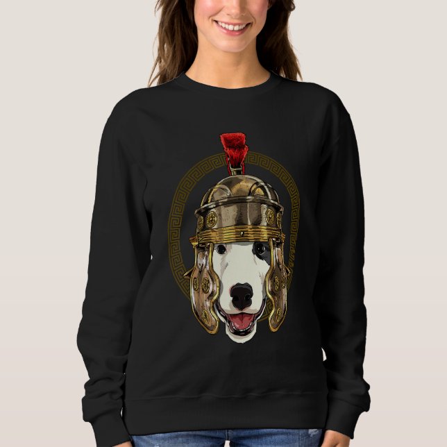 Centurion Bull Terrier Ancient Rome Roman Empire D Sweatshirt (Vorderseite)